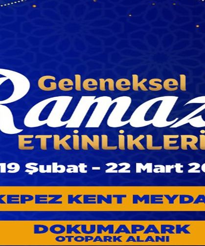 Ramazan’ın ilk gününde Kepez’de dolu dolu program