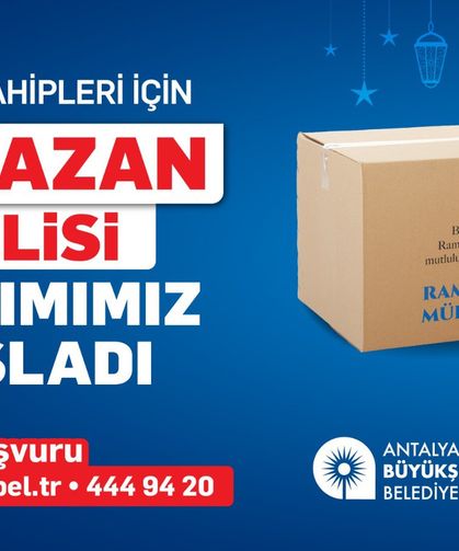 Ramazan yardımı başladı