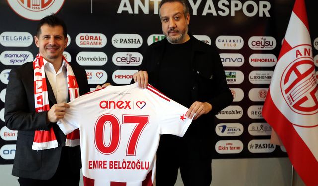 Emre Belözoğlu Antalyaspor’da