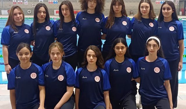 Antalyaspor  Kadın Sutopu Takımı'nın namağlup yükselişi