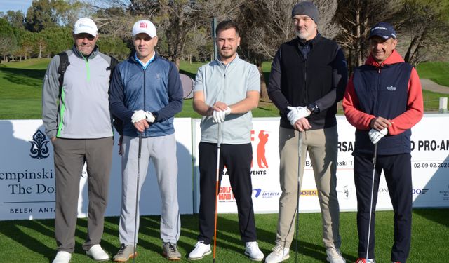 Golf Mad Pro-Am Golf Turnuvası başladı
