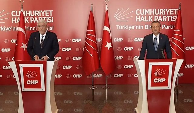 Özgür Özel ve Müsavat Dervişoğlu'ndan ortak açıklama