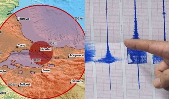 İstanbul'da 6.2 büyüklüğünde deprem!