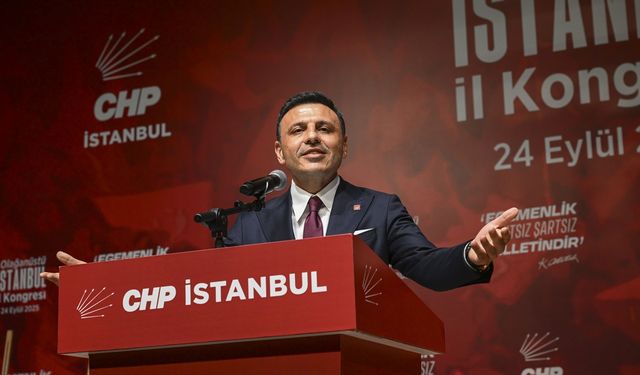 Özgür Çelik Yeniden CHP İstanbul İl Başkanı