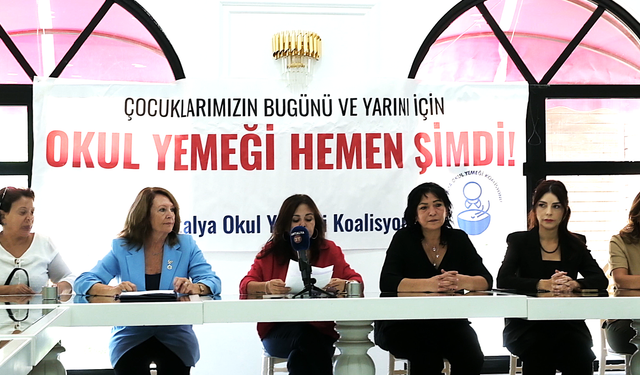 "Okul yemeği yoksa okul terki, ev terki, çocuk işçiliği, çocuk suçları var"