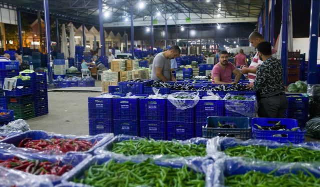 Antalya hallerinde fiyat çakıldı