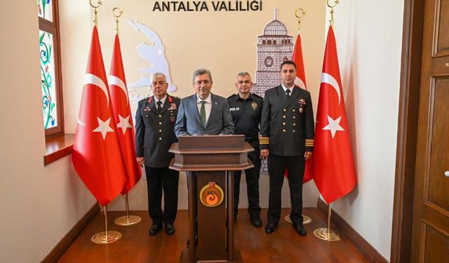 Antalya’da Ekim operasyonu: 10 bin suç, %99 aydınlatma!