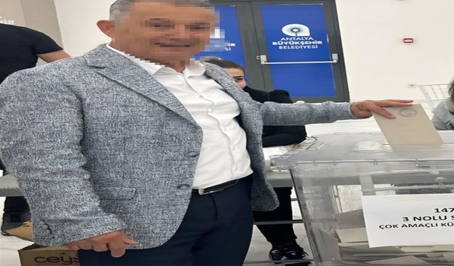 CHP’nin önceki Serik ilçe başkanı rüşvet iddiasıyla gözaltında