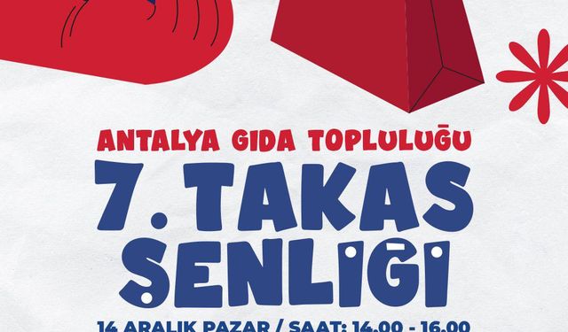 7. Takas Şenliği Dokumapark’ta!