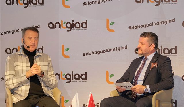 Eski Beşiktaş Başkanı Fikret Orman Antalya'da konuştu