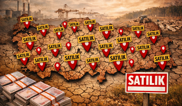 Kamudan geriye satılık arazi kaldı