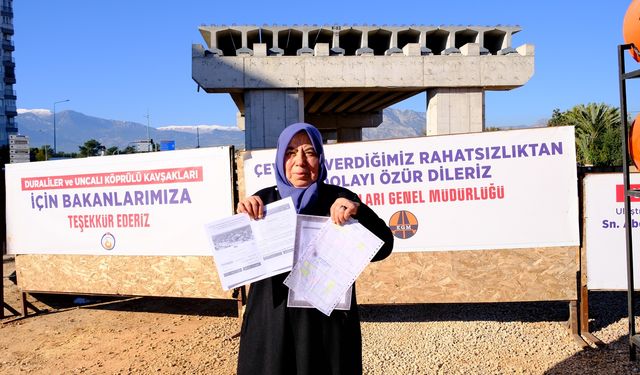 Uncalı'da  210 metrekareye 600 bin TL ödenip tapulu ev yıkıldı