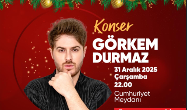 Büyükşehir'den yeni yıl konseri