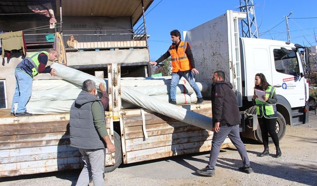 Büyükşehir’den hortum zararına destek