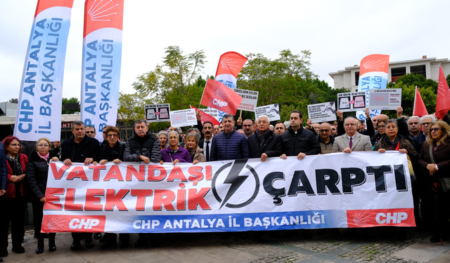 CHP'den elektrik zammı protestosu "İtibardan değil ama insan hayatından tasarruf ediliyor"