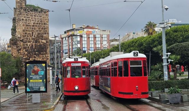 Nostalji Tramvayı seferleri iptal edildi