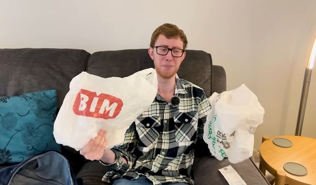 İngiltere’den market alışverişi için Antalya’ya geldi