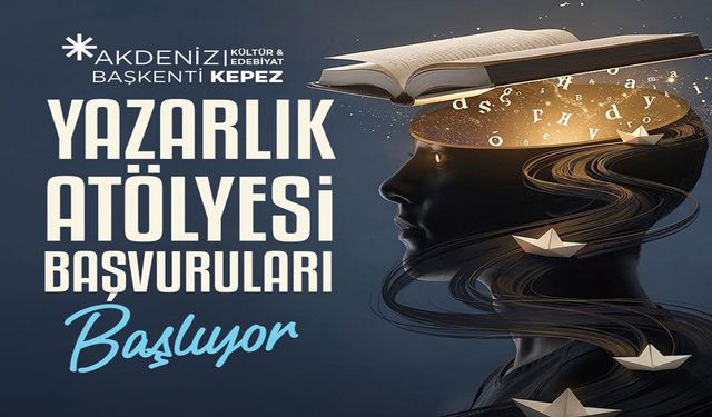 Kepez’de hikâyeni yazma zamanı: Yazarlık atölyesi başlıyor
