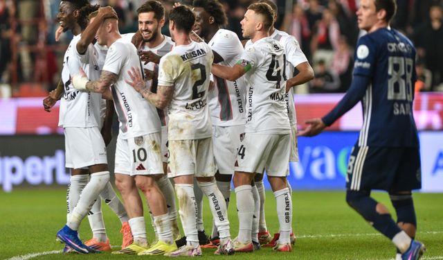 Antalyaspor Gaziantep maçı kaç kaç bitti?