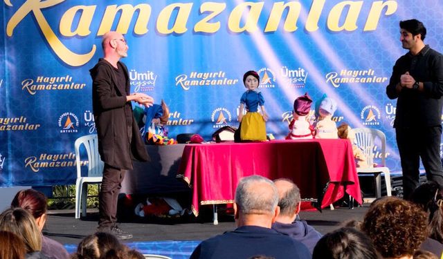 Kent meydanında Ramazan buluşmaları