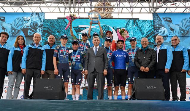 Tour of Antalya bisiklet yarışında ödüller sahiplerini buldu