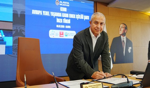 Alanya’da kadın-erkek eşitliği için önemli adım