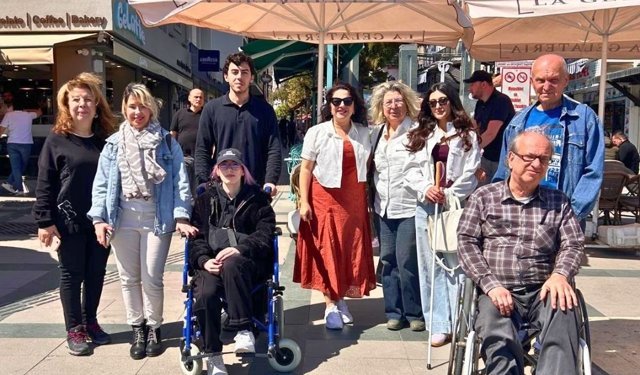 Mimarlar engelsiz erişilebilir kent için sahada