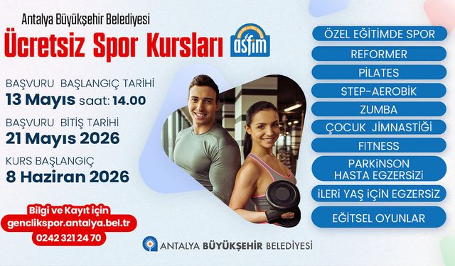 ASFİM’de yaz sezonu kayıtları başladı