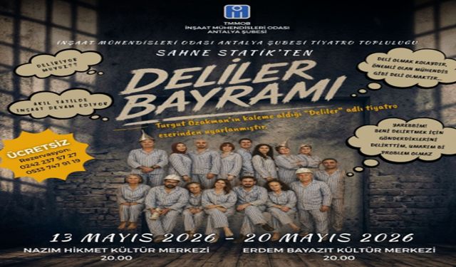 Mühendisler “Deliler Bayramı” ile sahnede