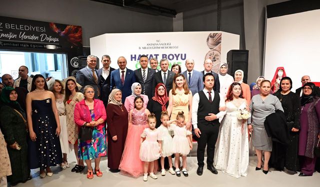 'Hayat Boyu Öğrenme Haftası Sergisi' açıldı