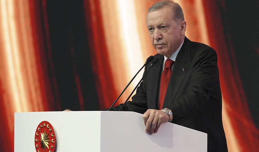 Cumhurbaşkanı Erdoğan: Yıllık enflasyonun düşüşe geçmesini bekliyoruz