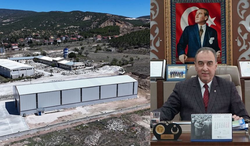 Oda Başkanı'nın tarım arazisine yaptığı kaçak depo yıkıldı