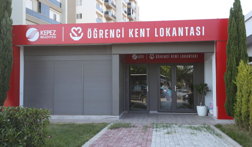 Kepez'de öğrencilere kent lokantası