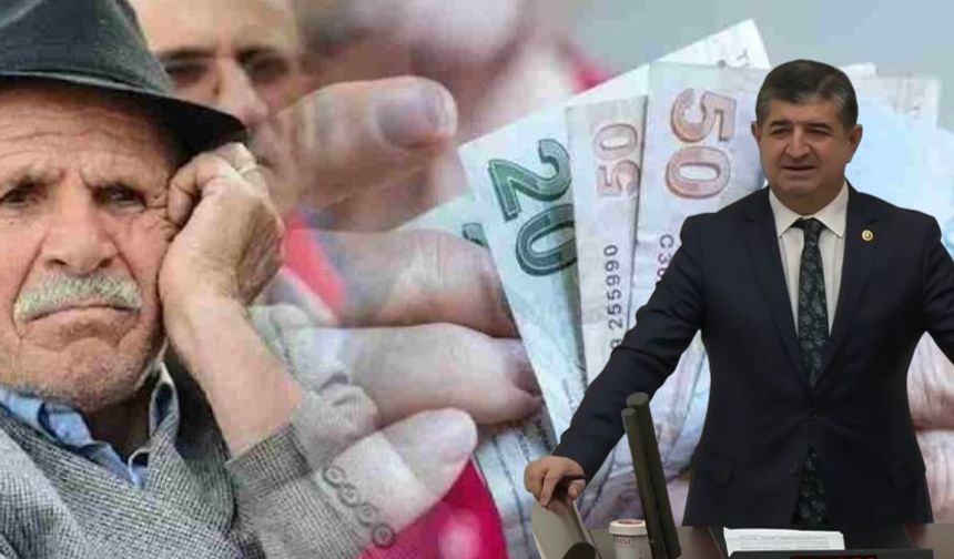 Antalya Vekili Arı, emekli maaşlarındaki farkı sordu
