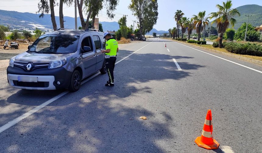 Antalya'da son 1 haftada 18 bin 789 araç ve sürücüsüne ceza