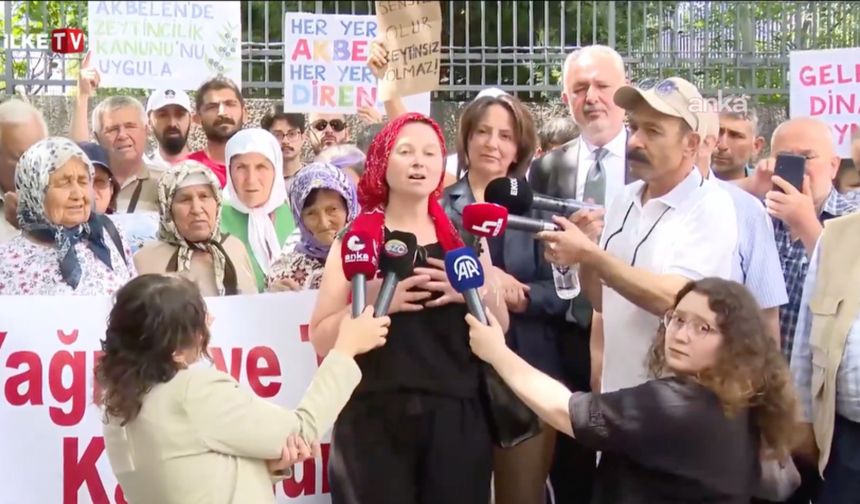 Zeytinlikler için Ankara'da nöbet tutan çiftçilerden kamuoyuna çağrı