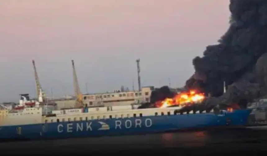Rusya, Odessa’da Türk gemisini vurdu