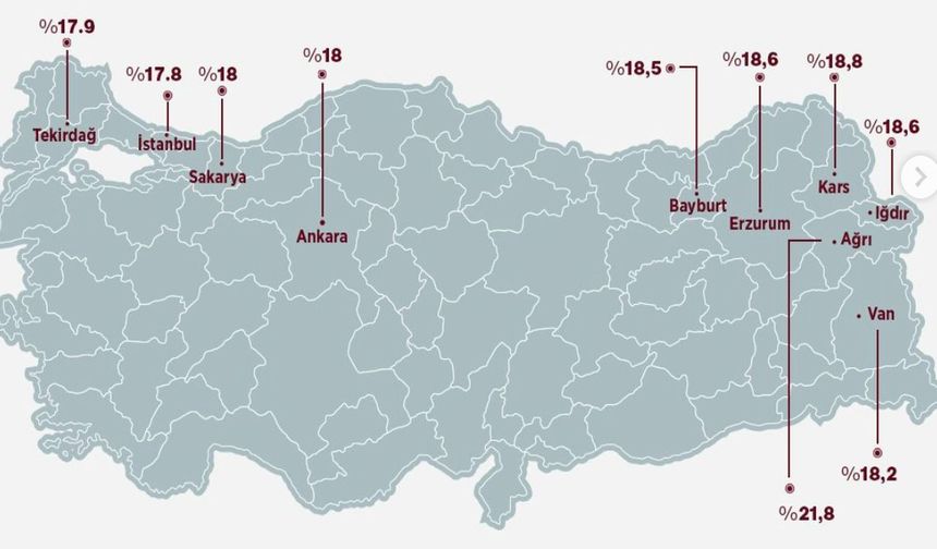 Türkiye'de kanser nedeniyle ölüm en çok hangi ilde?