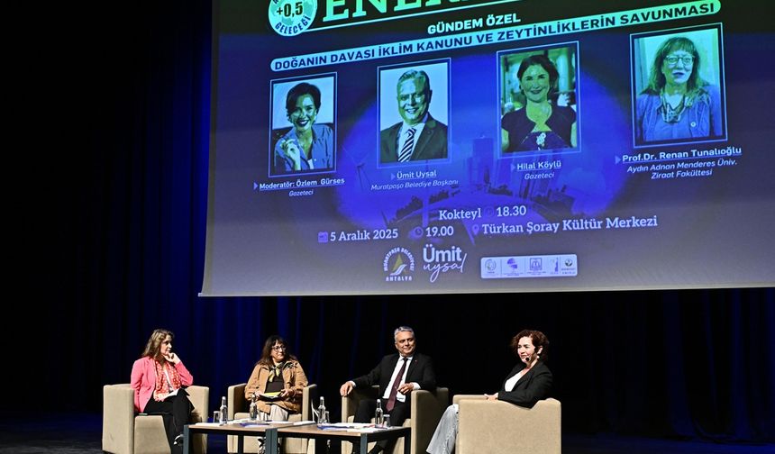 Gündem Özel’de “Doğanın Davası: İklim Kanunu ve Zeytinliklerin Savunması”