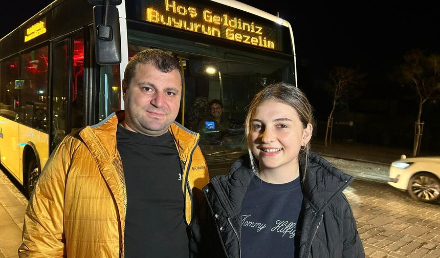 İstanbul trafiğinden mahalle turuna: Sarı otobüs Antalya sokaklarında