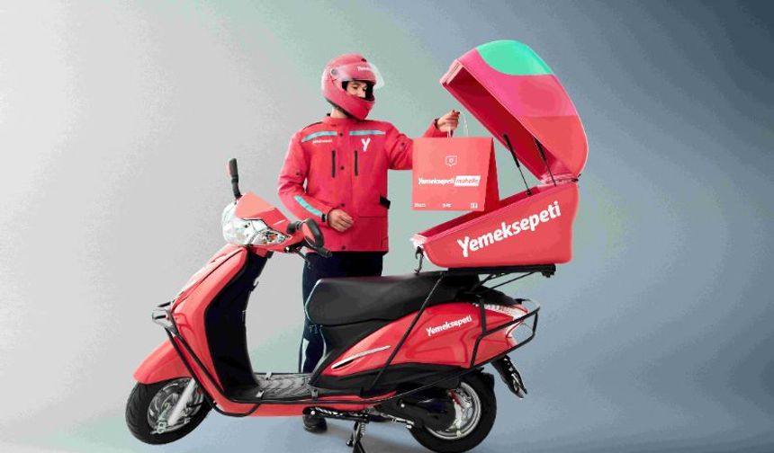 Yemeksepeti kuryeleri kontak kapatıyor