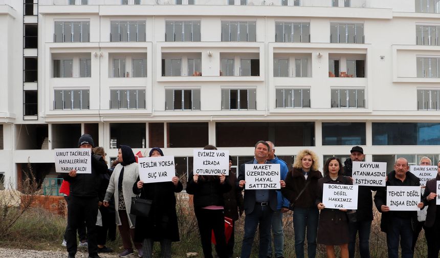 Tapular elde, daireler ortada yok