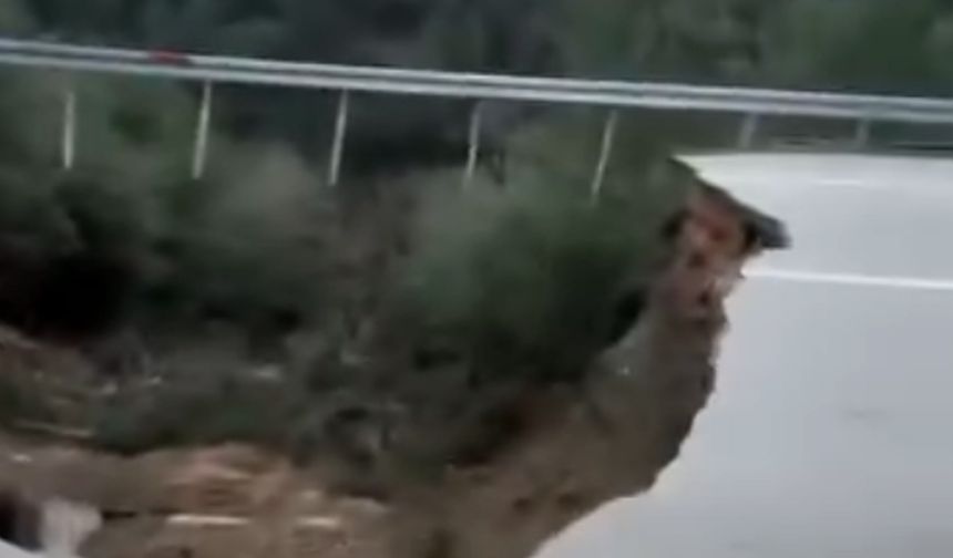 Kumluca–Kemer yolu kısmen trafiğe kapandı