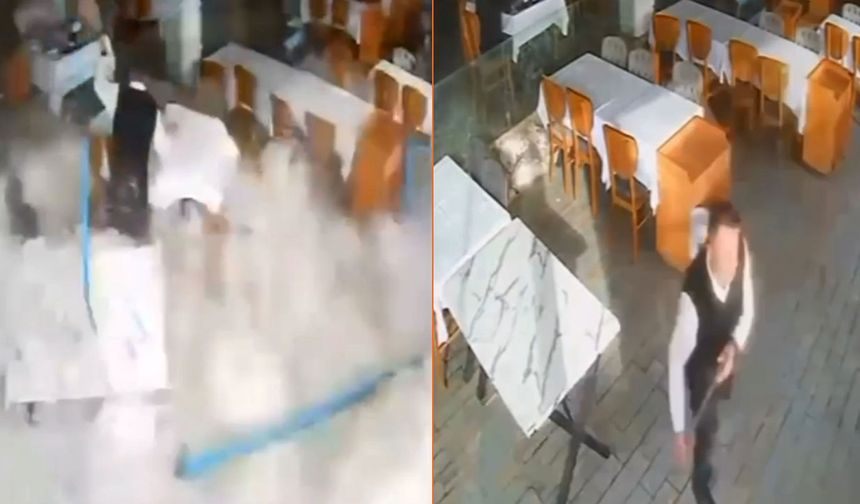 Alanya’da korku dolu anlar