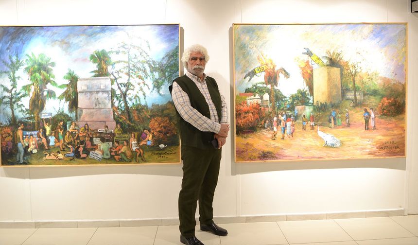 Müze mücadelesi tuvallere yansıdı