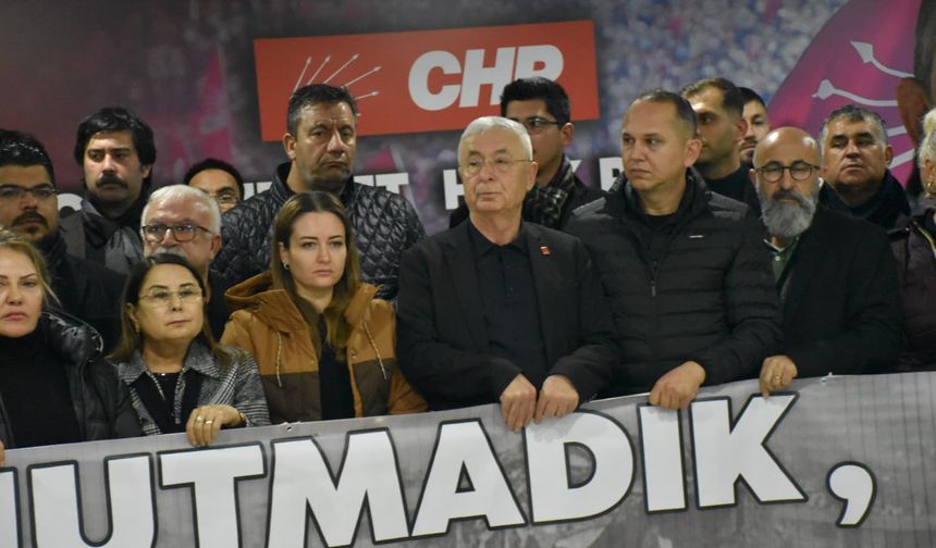 CHP Antalya, deprem şehitlerini andı
