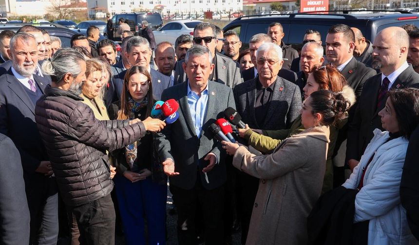 CHP Lideri Özel Antalya'da