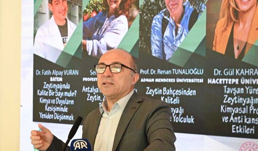 Zeytinyağı üretimi  Antalya'da masaya yatırıldı