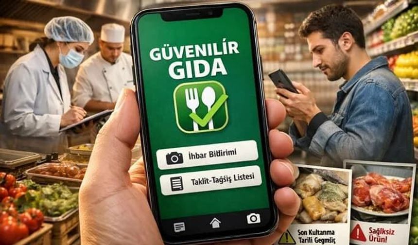 Güvenli gıda için “Çek-Gönder” ile ihbar