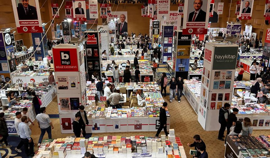 Kepez Kitap Fuarı 27 Mart'ta başlıyor